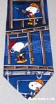 Snoopy construction worker building Necktie