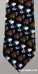 Snoopy Golfer Necktie