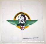 Snoopy Flying Ace Washcloth