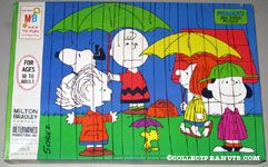 Peanuts Gang in the rain Puzzle