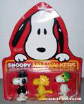 Snoopy Mini Walkers Set - Flying Ace, Tuxedo & Woodstock