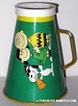Snoopy, Lucy and Charlie Brown Megaphone - Green