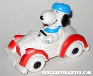 Snoopy Driving Car Squeaky Toy