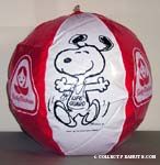 Beachball with Snoopy as Lifeguard