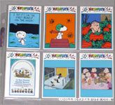 Peanuts Preview Edition Trading Cards 28-33