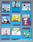 Peanuts Classics Series 1, 118-126 Trading Cards