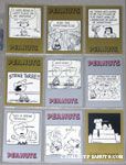 Peanuts Classics Series 2, 253-261 Trading Cards