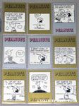 Peanuts Classics Series 2, 307-315 Trading Cards