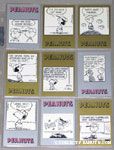 Peanuts Classics Series 2, 343-351 Trading Cards