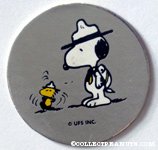 Beaglescout Snoopy & Woodstock pog