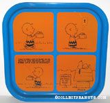 Snoopy & Charlie Brown 'Servants Entrance' Comic Metal Tray
