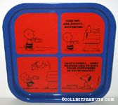 Snoopy & Charlie Brown 'Waiters' Comic Metal Tray
