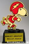 Snoopy 'World's Greatest Roller Skater' Trophy