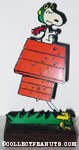 Snoopy the Flying Ace & Woodstock on wires Sparkies Figurine