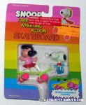 Lucy and Snoopy Skateboard