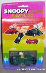 Snoopy in Green Roadster Bump n' Go Car