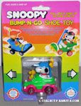 Snoopy and Woodstocks in Green Shoe Bump n' Go Car