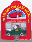 Snoopy Flying Ace in Green Roadster