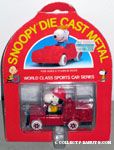 Snoopy in Firetruck