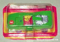 Woodstock in Green Race Car