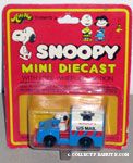 Snoopy in Mail truck