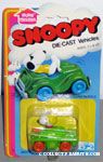 Snoopy driving Green Army Tank
