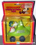 Snoopy's Helicopter Push N Pull Car