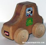 Joe Cool Wooden Car