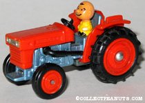 Charlie Brown on Red Tractor