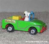 Snoopy in Green Truck