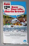 Race for your life, Charlie Brown VHS Video