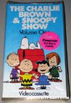 The Charlie Brown & Snoopy Show Volume 1 VHS Video