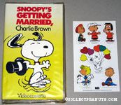 Snoopy's Getting Married, Charlie Brown VHS Video