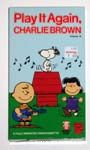 Play It Again, Charlie Brown! VHS Video