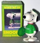 Tennis Snoopy Wind-up Mini Walker