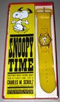 Snoopy Dancing on yellow watch