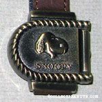 Snoopy & Woodstock looking at globe Watch