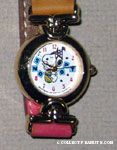 Snoopy with drum and pointy hat Watch