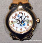 Snoopy singing with musical staff Watch