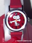 Snoopy dancing on Red Face & Band
