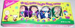Charlie Brown, Lucy, Snoopy & Linus Foil-covered Hollow Milk Chocolate Easter Figures