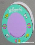 Snoopy & Woodstock Teal & Purple Easter Figure Egg-Shaped Chocolate Box
