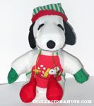 Snoopy Elf Christmas Plush