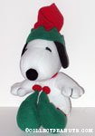 Snoopy Elf Christmas Plush