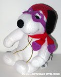 Snoopy Flying Ace Pilot Valentine's Day Plush