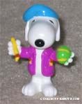 Artist Snoopy with Easter Egg