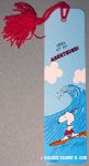 Snoopy surfing Bookmark