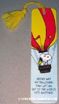 Snoopy & Woodstock in hot air balloon Bookmark