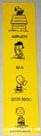 Peanuts gang reading books Bookmark