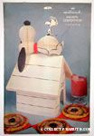 Snoopy on Doghouse with Woodstock Centerpiece